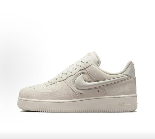Nike Air Force 1 皮革 减震 低帮 板鞋 女款 浅骨色HV4406-001