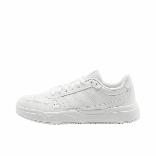 adidas LITE BALLER PU 运动 防滑耐磨 低帮 男女同款 白色JS4358