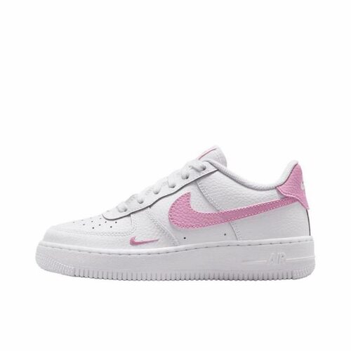 NikeAir Force 1 百搭舒适GS 低帮 篮球鞋 粉白色IO7403-103
