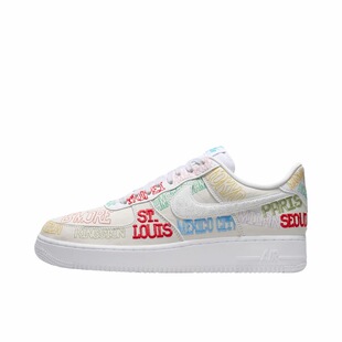 Nike Air Force 1 Low舒适 低帮 板鞋 男女同款 白色II1549-100