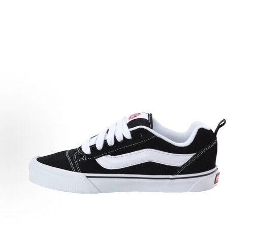 Vans Knu Skool 耐磨 低帮 板鞋 男女同款 黑白VN0009QC6BT