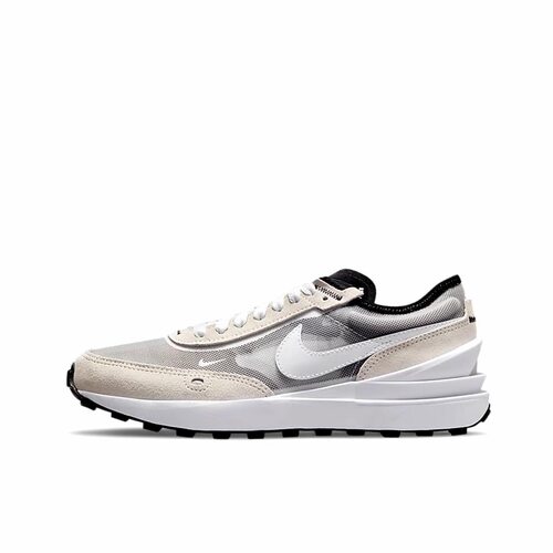 NikeWaffle One 网布织物 拼接革 包裹性GS 低帮休闲鞋DC0481-100
