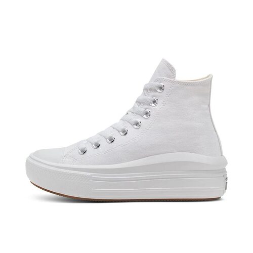 Converse All Star Move 云朵厚底 简约耐磨 高帮 帆布鞋568498C