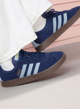 Adidas阿迪达斯正品VL COURT 2.0新年百搭运动休闲低帮板鞋JR8308