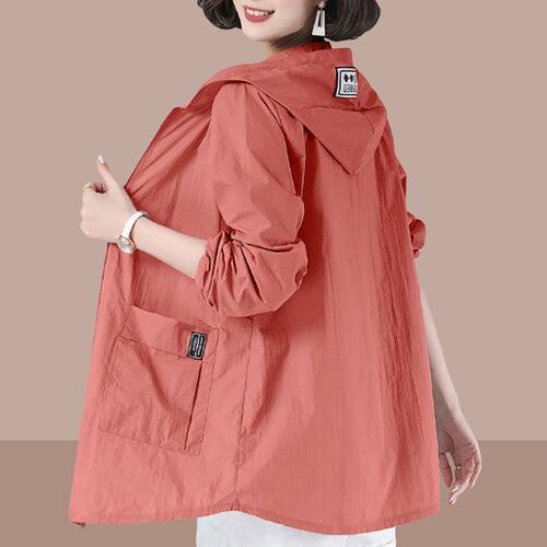 大码【80-200斤】防晒衣女夏季新款中年妈妈宽松显瘦防紫外线外套