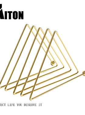 轻奢风金属样板间书房创意摆件