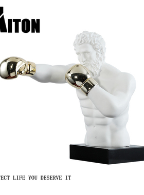 创意摆件样板间艺术品人物雕塑