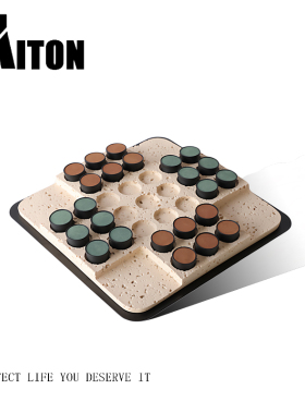 意式轻奢游戏棋桌面装饰摆件