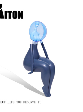 树脂装饰现代客厅女人人物