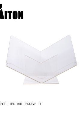 亚克力装饰现代客厅书架