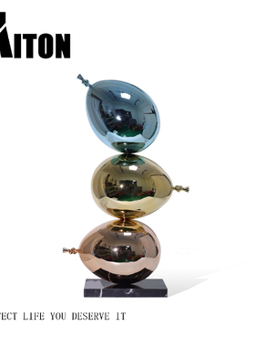 树脂装饰现代酒店气球