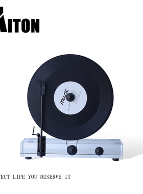 水晶装饰现代客厅黑胶唱片机