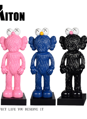 芝麻街手办玩偶电视柜暴力熊公仔