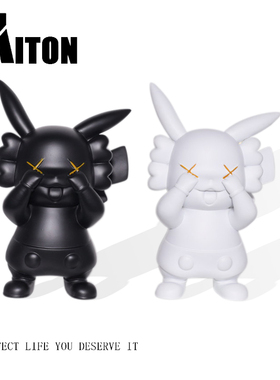 树脂装饰现代客厅比卡丘