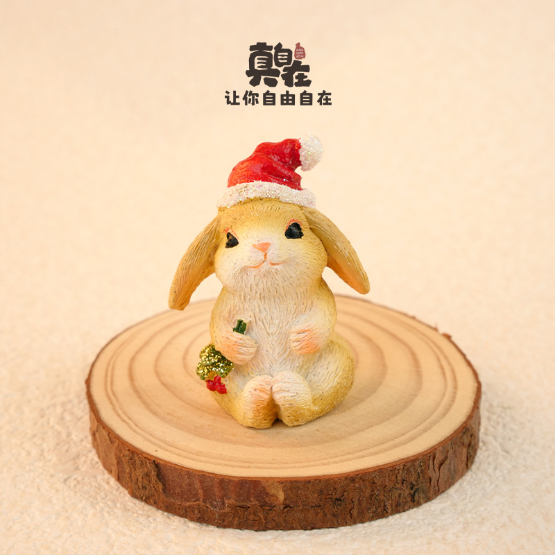 圣诞节礼物圣诞雪人摆件办公桌面装饰摆设情侣生日礼品送女友女生