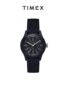 TIMEX天美时MK1系列手表双时制夜光指针石英表男女同款TW2T33800
