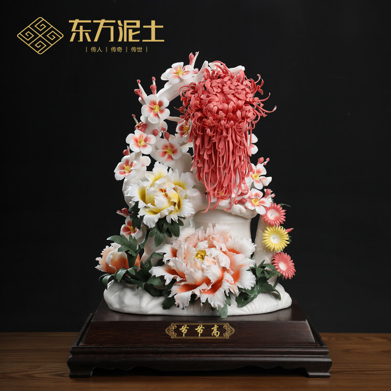 东方风手工电视柜节节高德化陶瓷