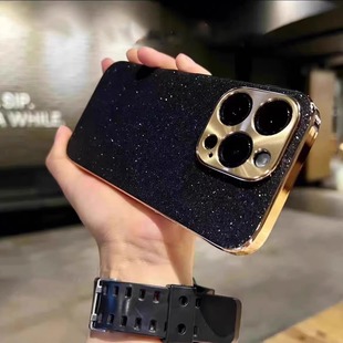 高品质 iphone15 潮牌璀璨星空轻奢风磨砂适用iphone16 奢华手机壳 iphone14 iphone13苹果个性