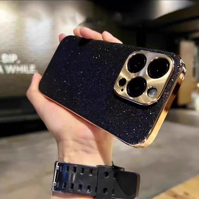 【高品质】潮牌璀璨星空轻奢风磨砂适用iphone16/iphone15/iphone14/iphone13苹果个性奢华手机壳苹果17pmair