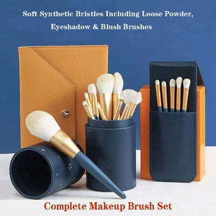 Soft Bristles Eyeshadow Makeup Brushes Set Blush 12Pcs Brush