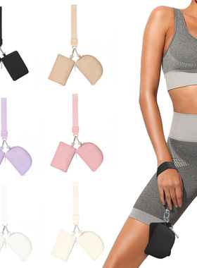 Portable Wristlet Card Holder - Mini Coin Organizer Wallet