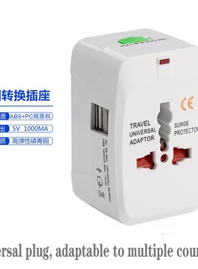 Worldwide Travel Adapter Plug,Multi-Function Power Converter