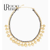 CHOICE GENUINE 欧美KS2018正品 金色ballball吊坠项链