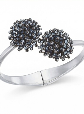 【UR CHOICE】GENUINE●美国I.N.C原单正品米珠团团开口手镯