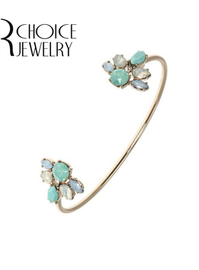 英国蓝绿色开口手镯