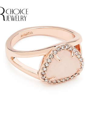 【UR CHOICE】GENUINE●澳洲MMO检返带包装玫瑰金色天然粉水晶