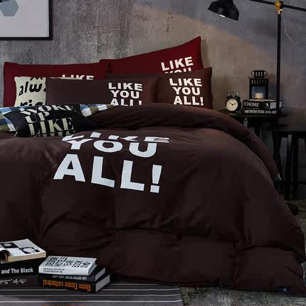 纯棉四件套全棉床品1.8m床上用品夏季被套床单1.2m三件套1.5米