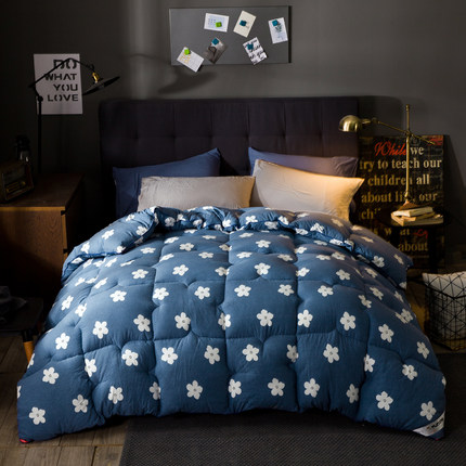 七好啄木鸟被子空调被芯冬被水洗棉被春秋被双人学生冬季加厚保暖