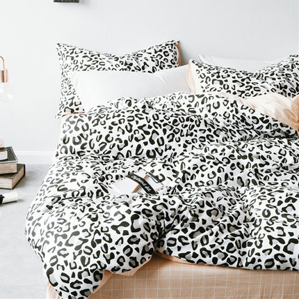 纯棉四件套全棉套件1.5米1.8m双人床上用品被套床单1.2m三件套