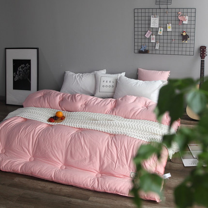 七好啄木鸟  水洗棉被芯全棉冬被春秋被冬季加厚床上用品双人被子