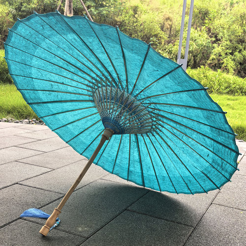 浸染手造云龙纸中式国风油纸伞