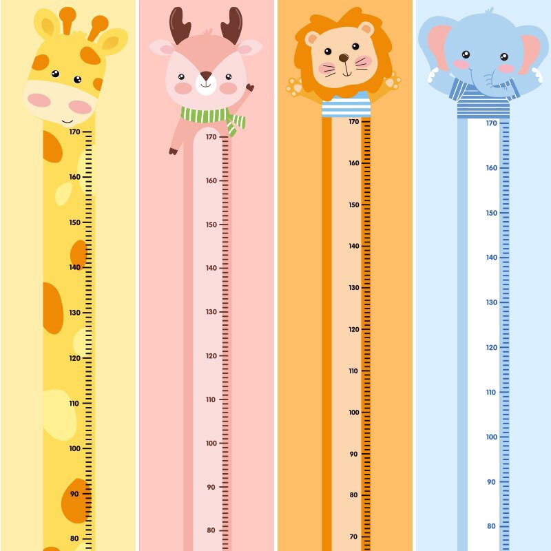 宝宝量身高小孩家用可移除墙贴