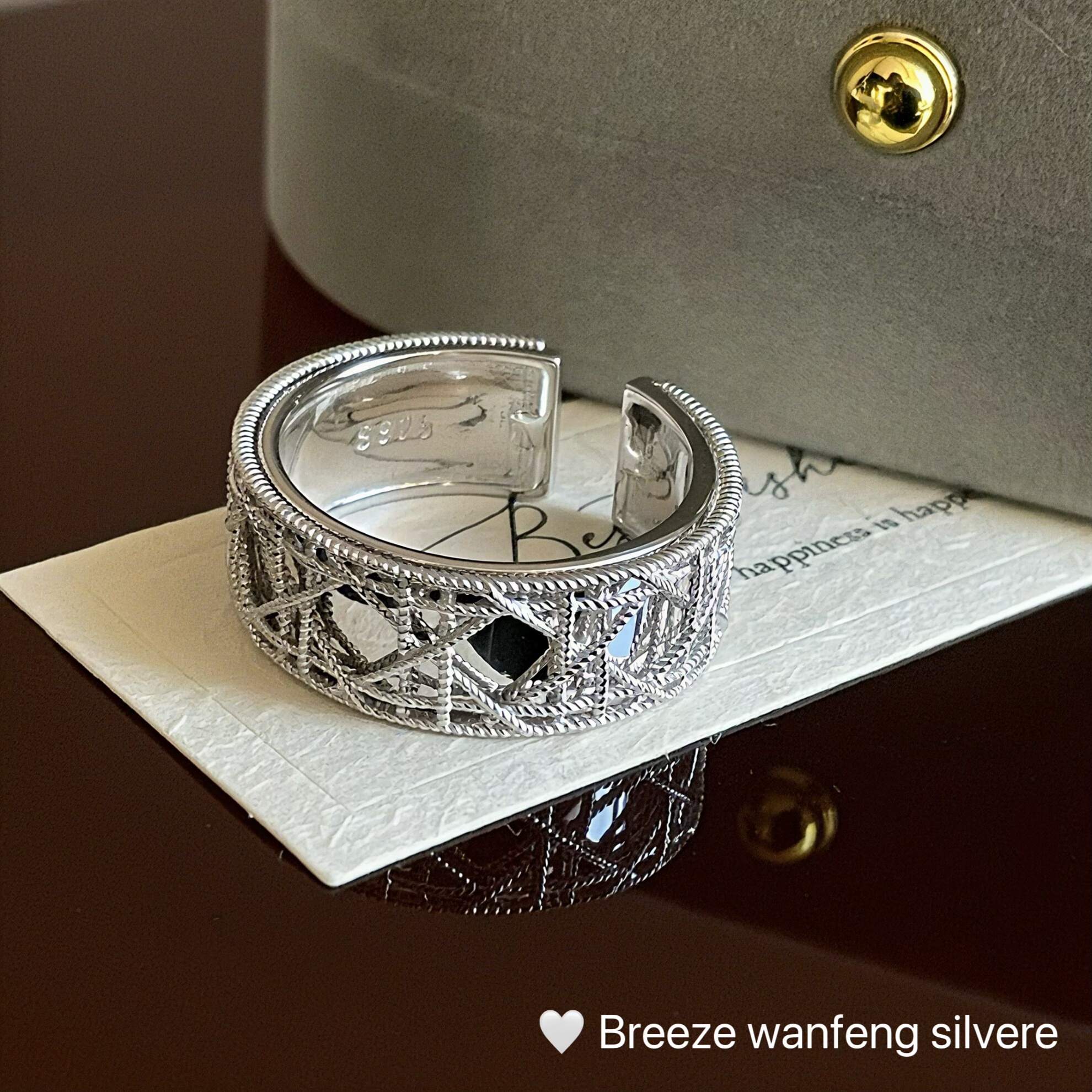 S925纯银藤格纹光面戒指轻奢无钻精工高级感百搭无钻光面指环,饰品/流行首饰/时尚饰品新,银饰戒指,淘宝优惠券,粉丝福利购,淘宝优惠卷