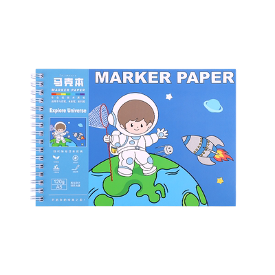 丙烯马克笔专用绘画本A4小学生