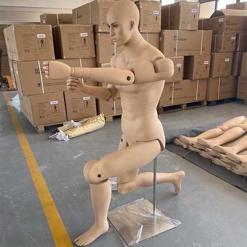 活动关节模特道具男服装模特四肢可活动假人台展示架运动机器人