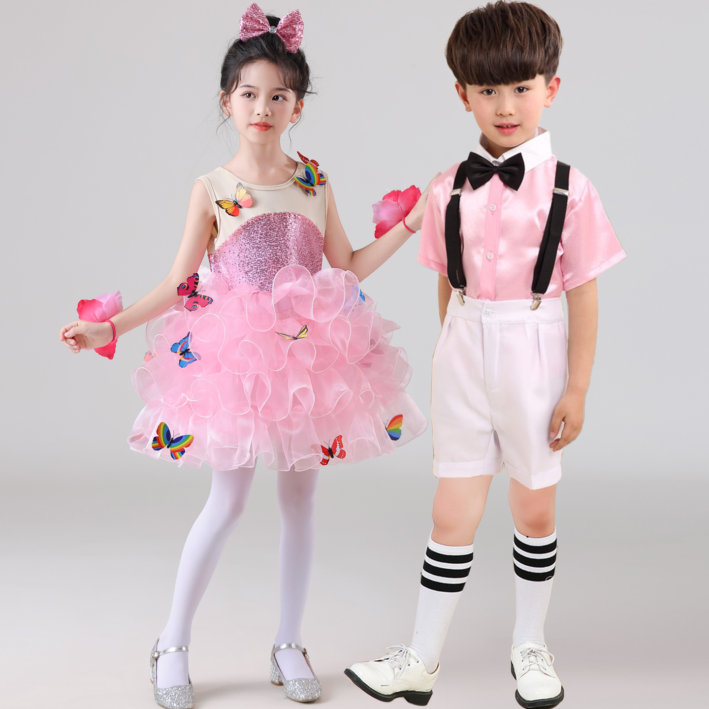 六一儿童表演服蓬蓬裙女童公主裙