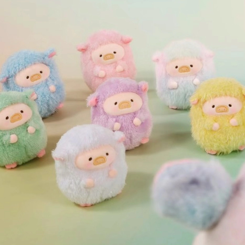 罐头猪LuLu彩虹猪羊毛绒公仔盲盒正版多巴胺公仔玩偶摆件生日礼物,模玩/动漫/周边/娃圈三坑/桌游,潮玩盲盒,淘宝优惠券,粉丝福利购,淘宝优惠卷