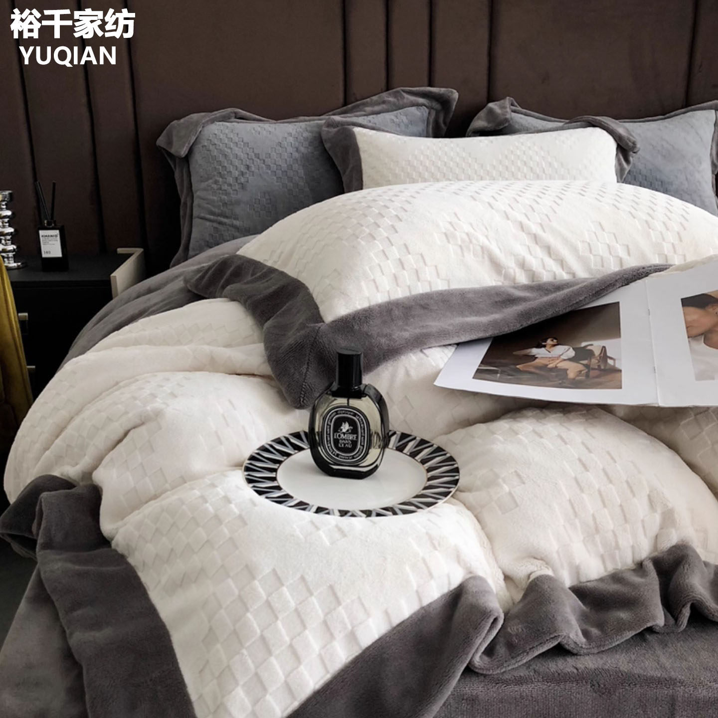 轻奢高端牛奶绒四件套冬季双面绒保暖床品2026新款珊瑚绒床单被套