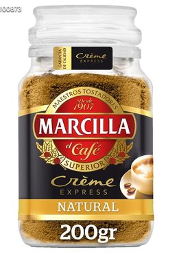 2027年10月包邮西班牙MARCILLA CAFE CREME意式泡沫速溶咖啡200克