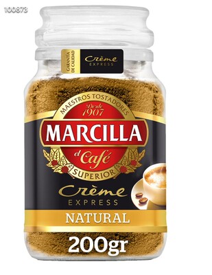 2027年4月包邮/西班牙MARCILLA CAFE CREME意式泡沫速溶咖啡200克