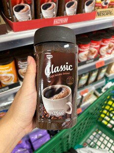 2027.07包邮/西班牙超市代购  HACENDADO速溶咖啡有/无咖啡因