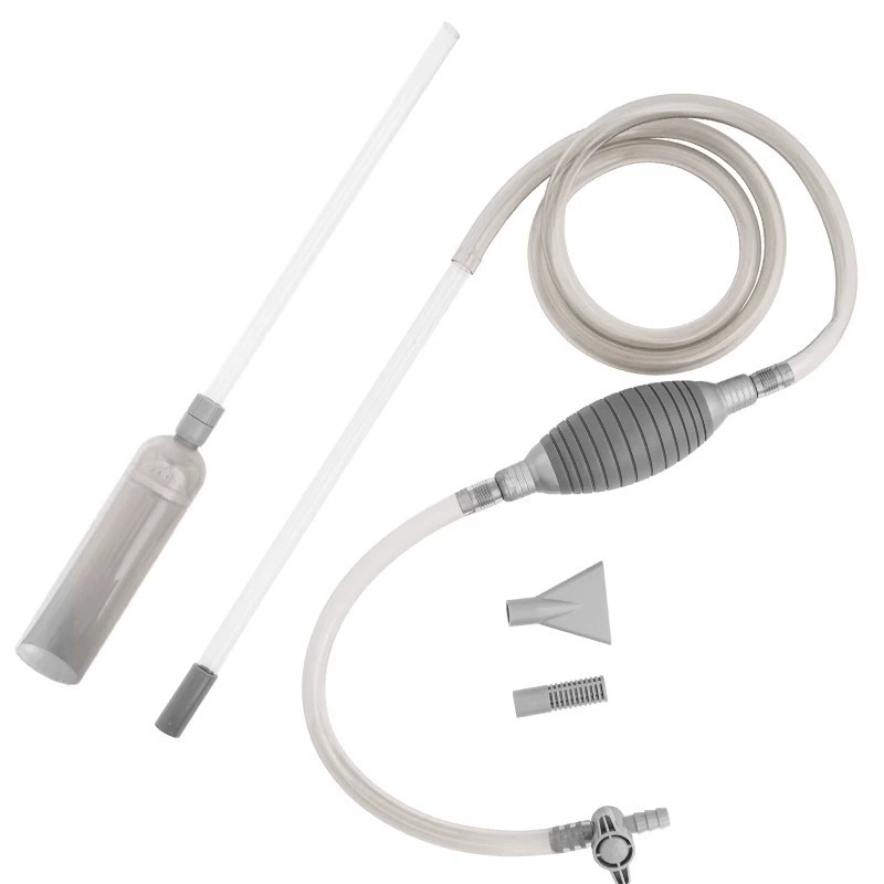 鱼缸换水器神器自动吸便器虹吸管小型抽水管换水清洗吸粪便洗沙器