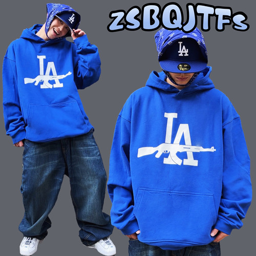 重磅hiphop西海岸连帽卫衣