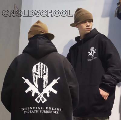 重磅嘻哈街头连帽卫衣