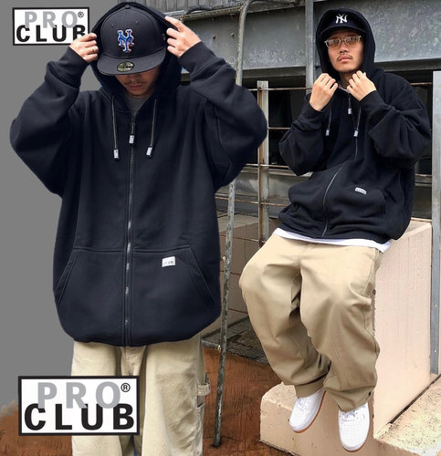 美国Proclub嘻哈oldschool宽松街舞oversize大码 滑板hiphop卫衣
