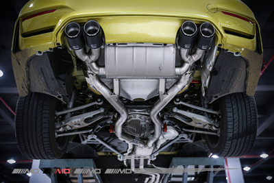 宝马m44天天蝎ak排气碳纤维